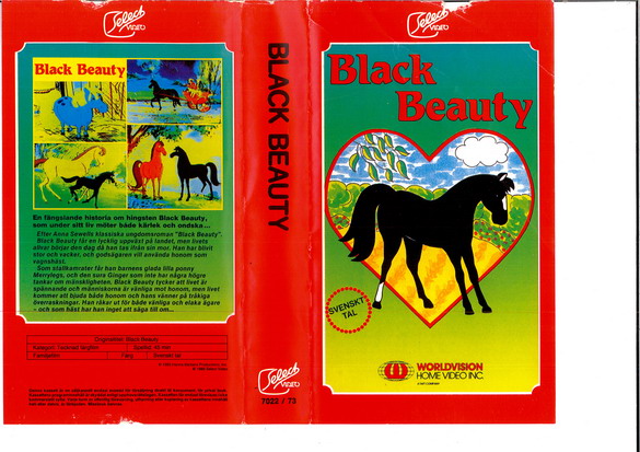 BLACK BEAUTY (vhs)